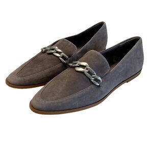 Vince Camuto Women's Foronni Pointed Toe Flat Loafer Gray Size 39(8)